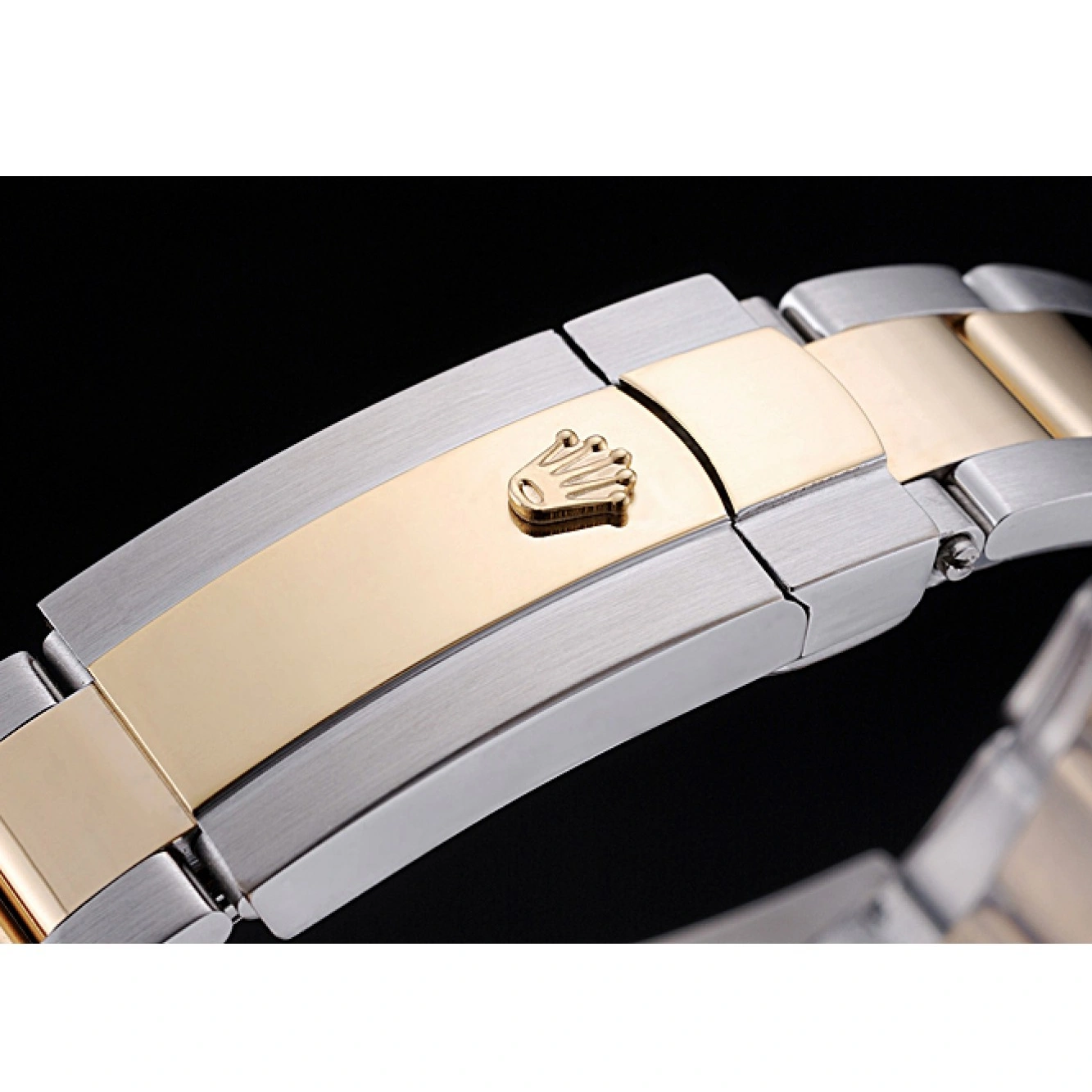 Aaa replica Stainless Gold 622265 Gold Dial Datejust Rolex And Case Steel 1026